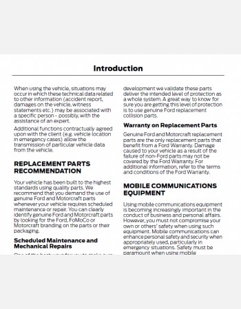 ford kuga 2013 owners manual